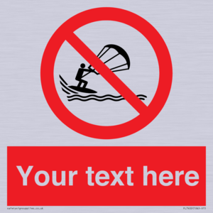 Custom No kite surfing